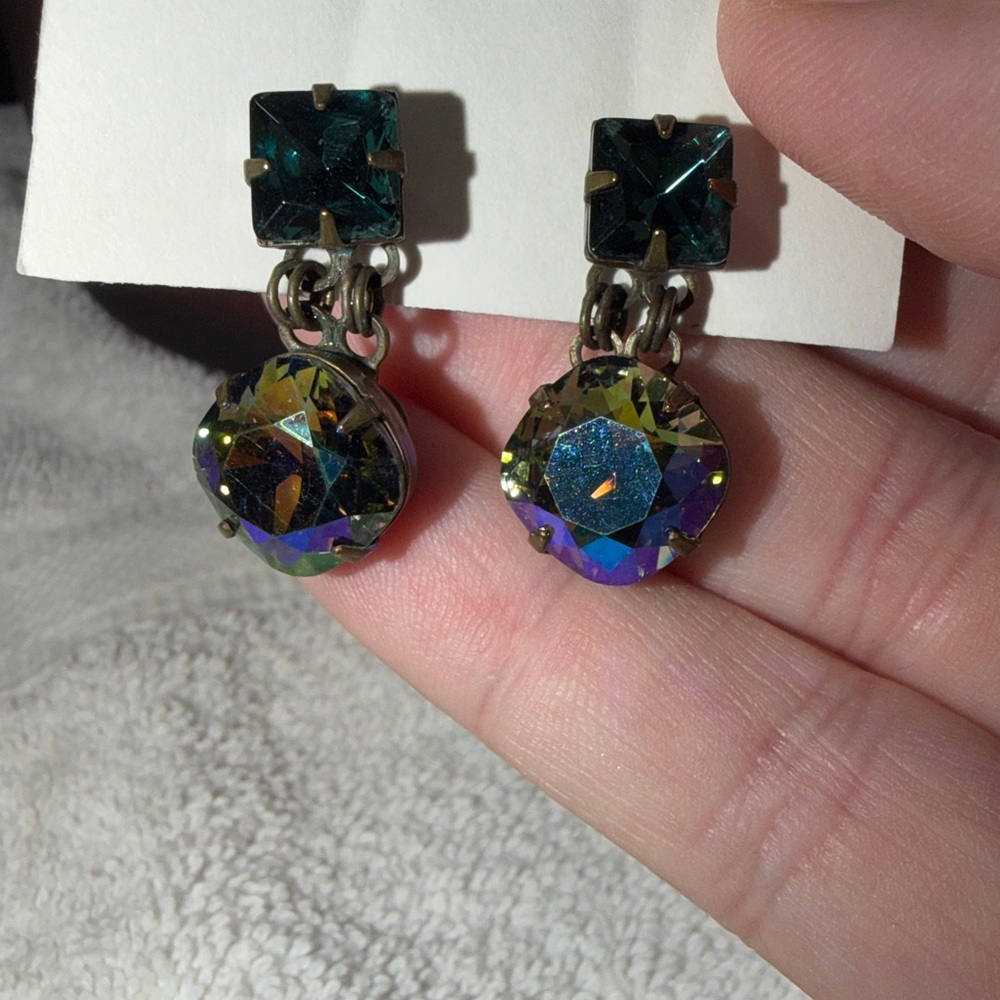 Sorrelli Iridescent Crystal Earrings